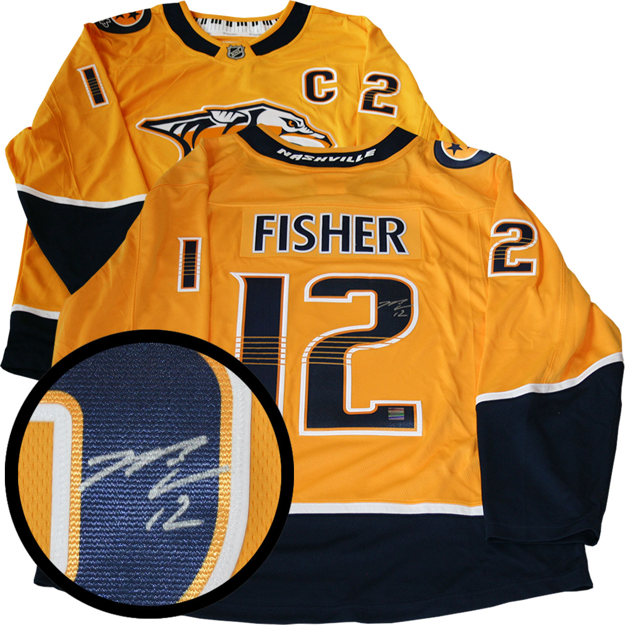 mike fisher jersey number