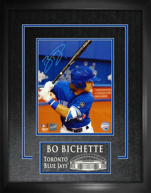 Bo Bichette Framed Signed 8x10
