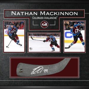 Signed Nathan MacKinnon Stickblade